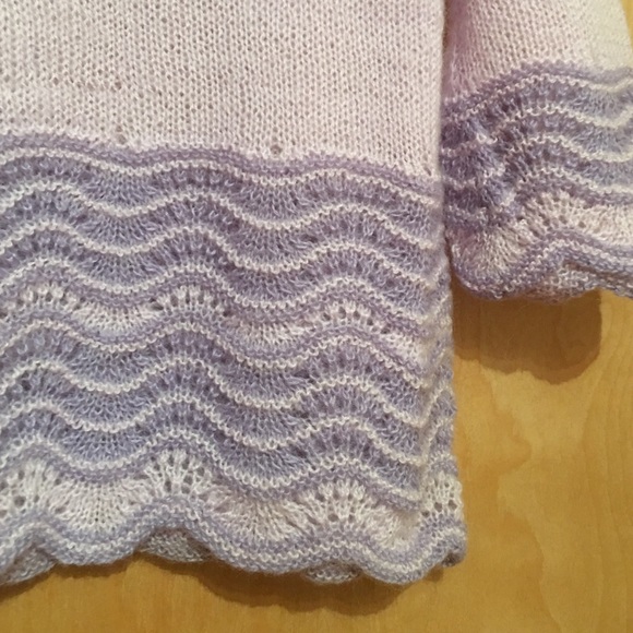 Lilac mohair sweater - Picture 5 of 6